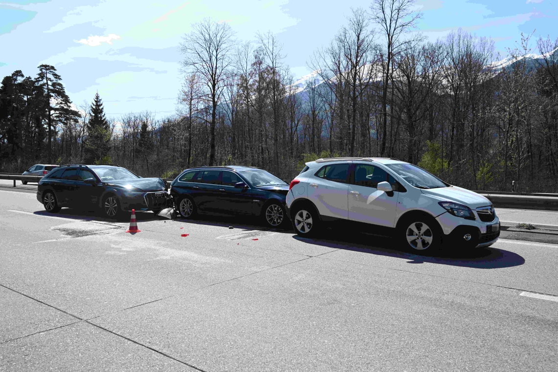 Buchs Auffahrkollision